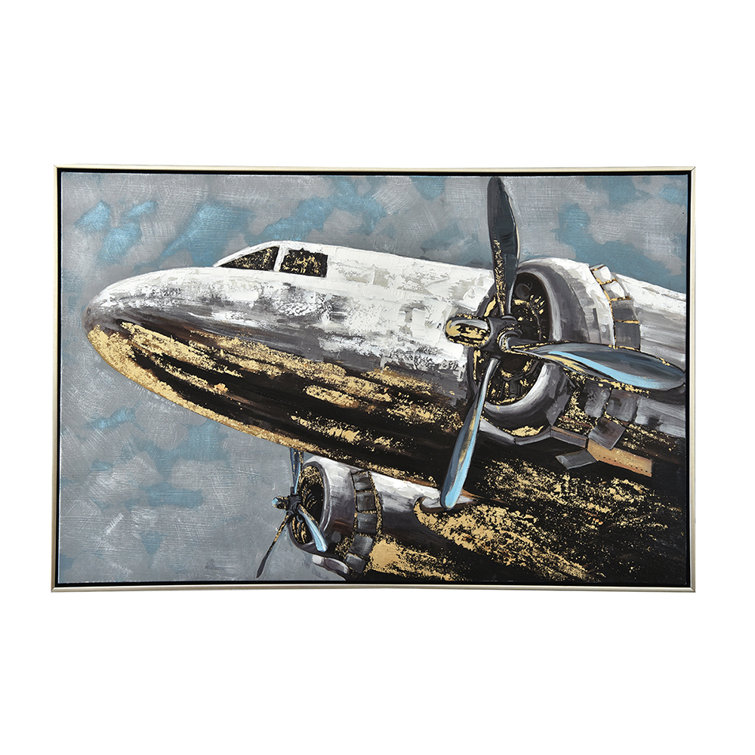 Williston Picture Frame Painting on Canvas Wayfair.co.uk